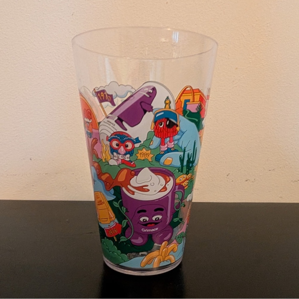 McDonald’s Colorful Cartoon Character Cups
